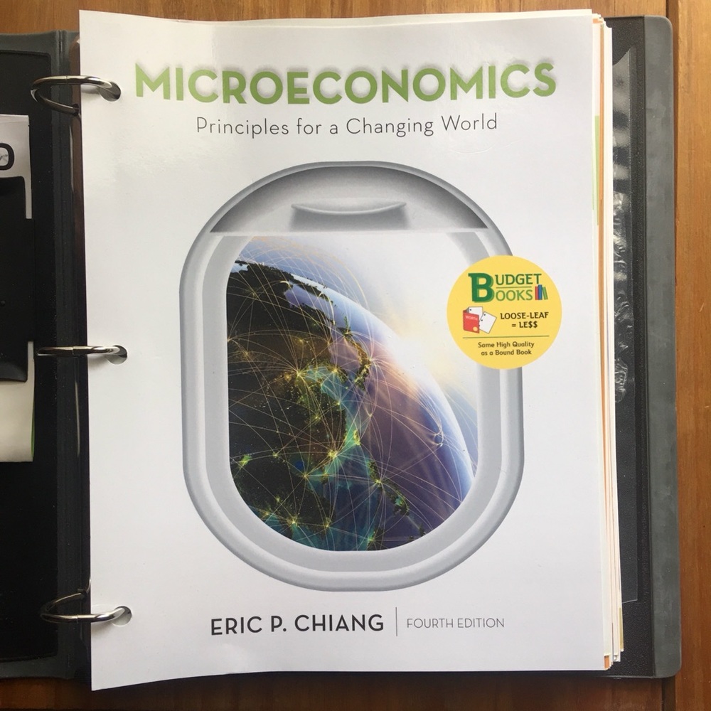 Microeconomics: For a Changing World Looseleaf